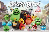 Angry Birds Character Selection and Slingshot