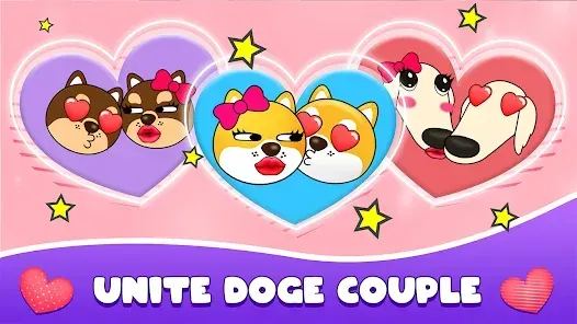 Complex level layout with many doges and obstacles