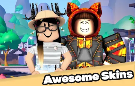 Group of diverse Roblox avatars