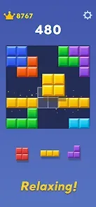 Block Blast Gameplay Loop and High Score Screen