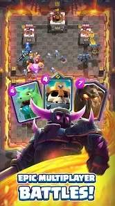 Clash Royale Battle Scene