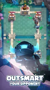 Clash Royale Intense Battle Scene