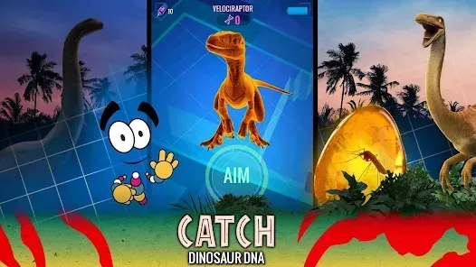 Jurassic World Alive PvP Battle Screenshot