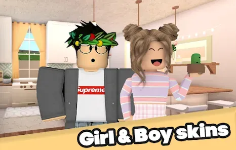 Roblox avatar trying on clothes