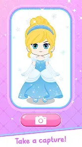 Doll selecting clothing