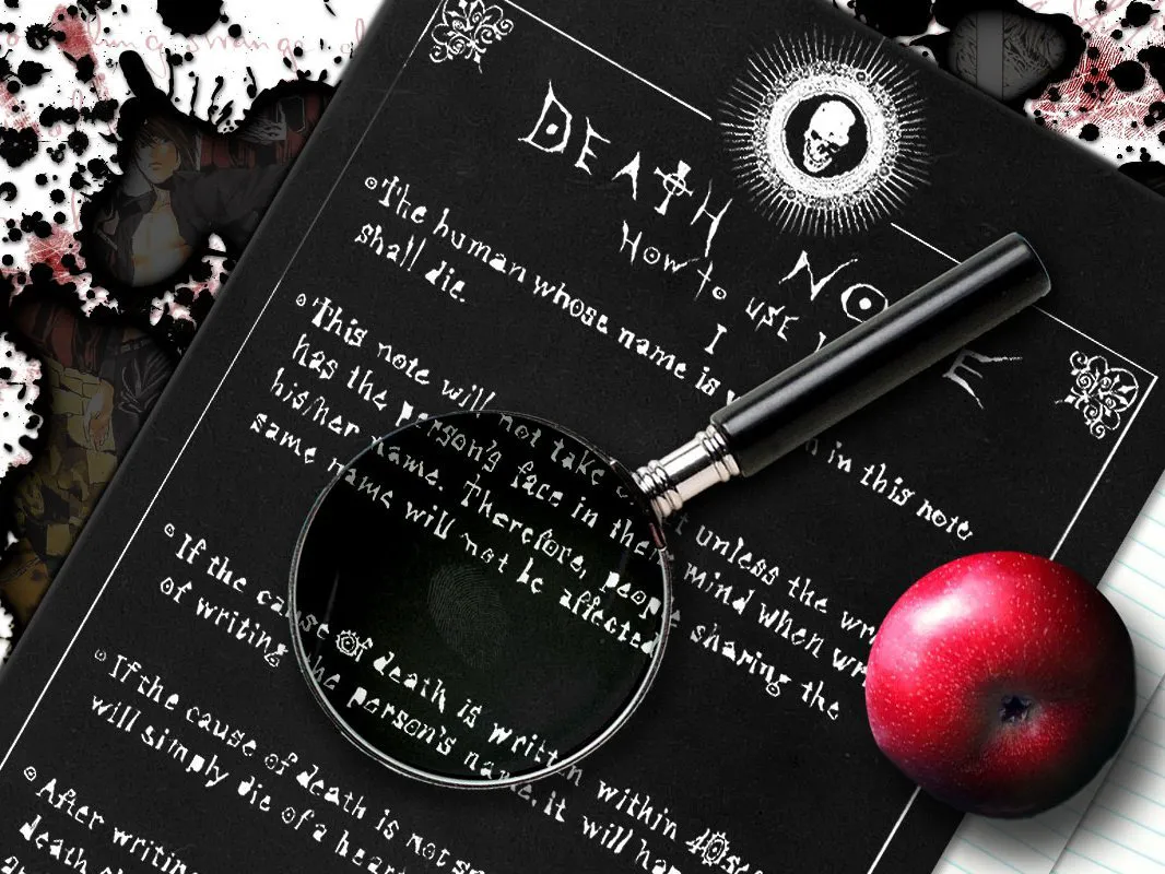 A brief discussion about Death Note.