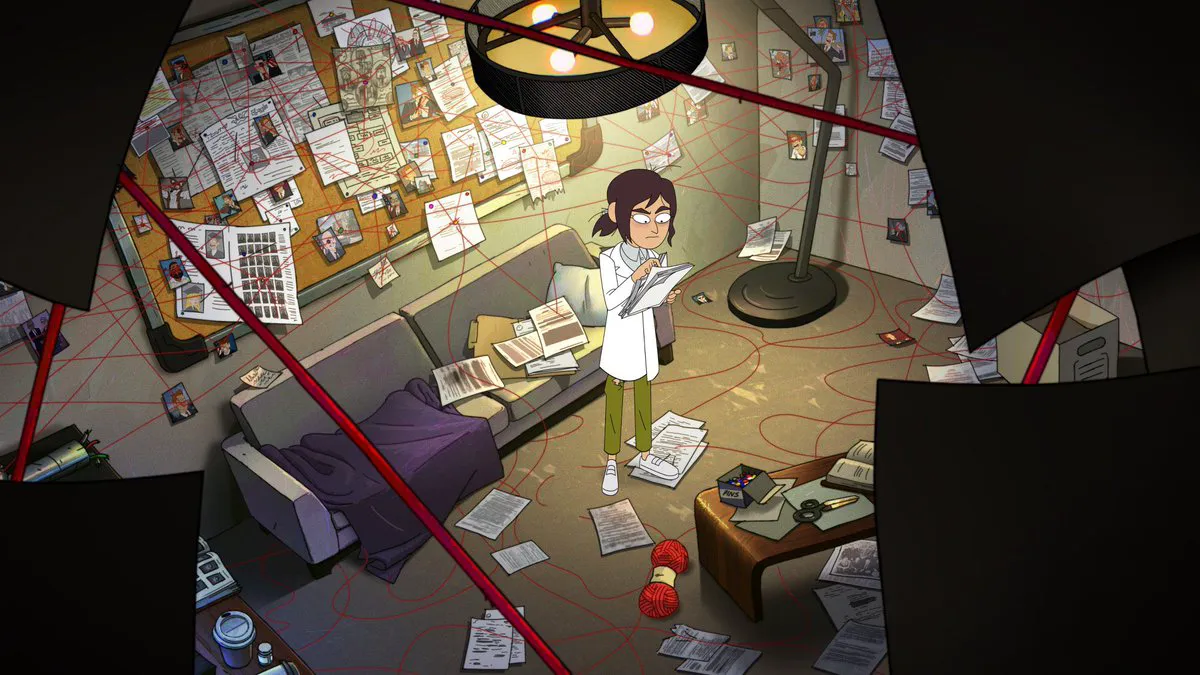 Still from the animated series 