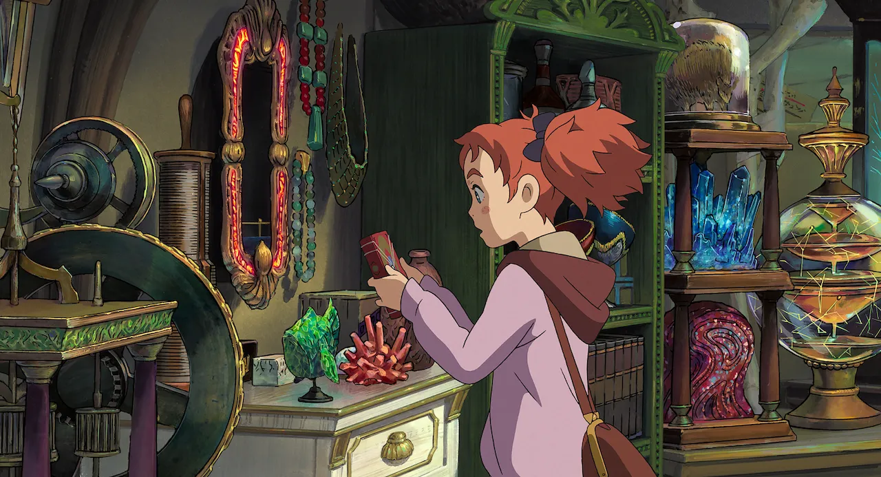 Review of the animated film "Mary and the Witch's Flower"