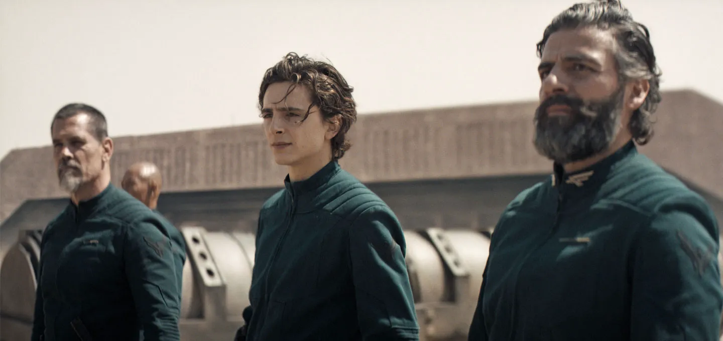 Timothée Chalamet as Paul Atreides in 