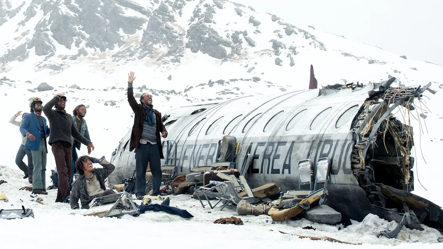 Matias Recalt as Roberto Canessa in a still from 