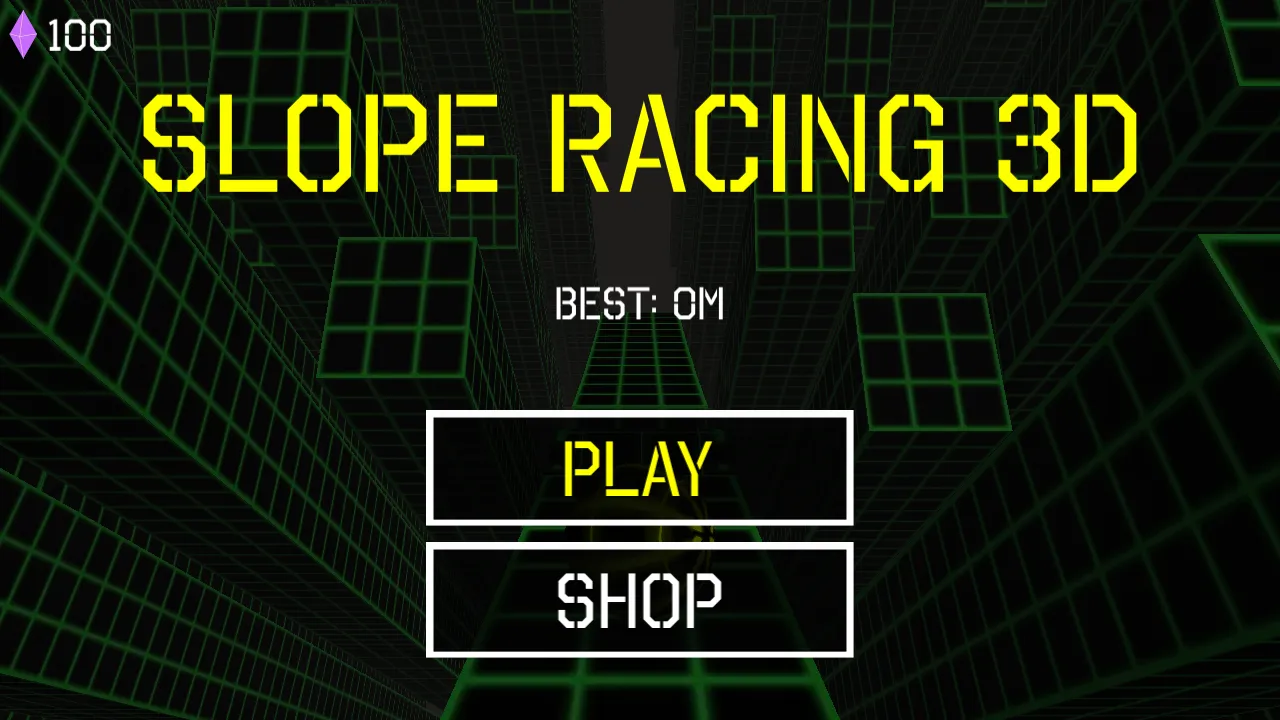 Slope Racing 3D: A Blindingly Fast Rollercoaster of Neon Joy