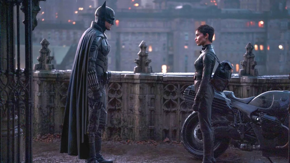 Zoe Kravitz as Catwoman in 