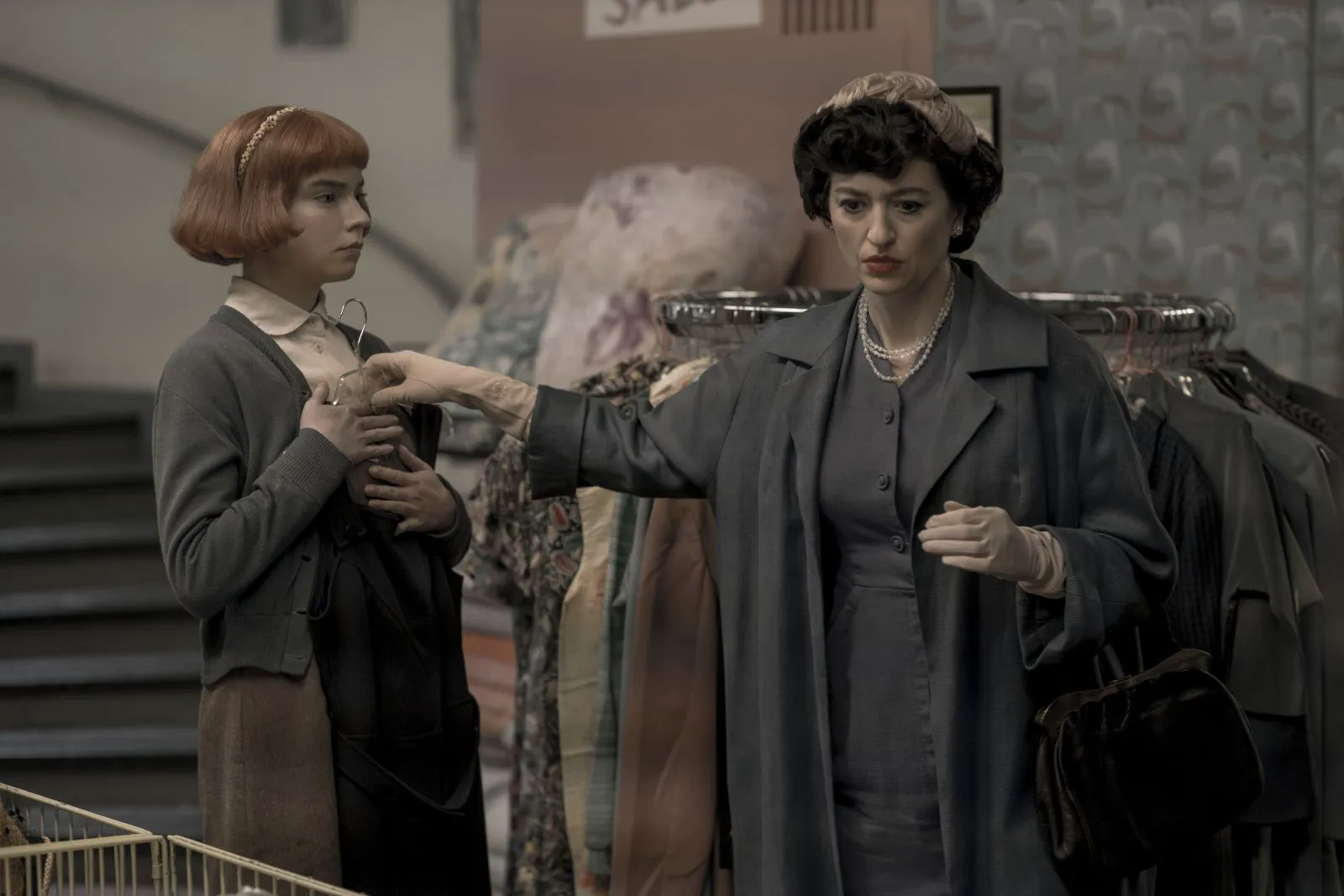Marielle Heller as Mrs. Wheatley in a still from 