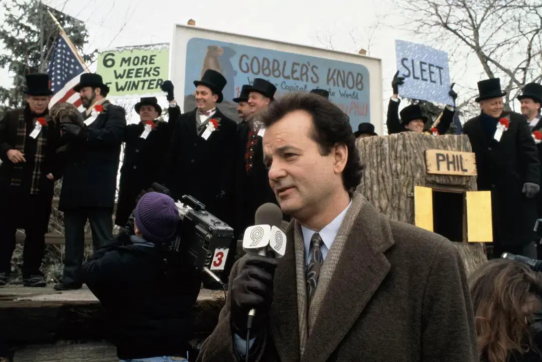 "Groundhog Day" deeply explores the value of love and caring through the repetition of time.