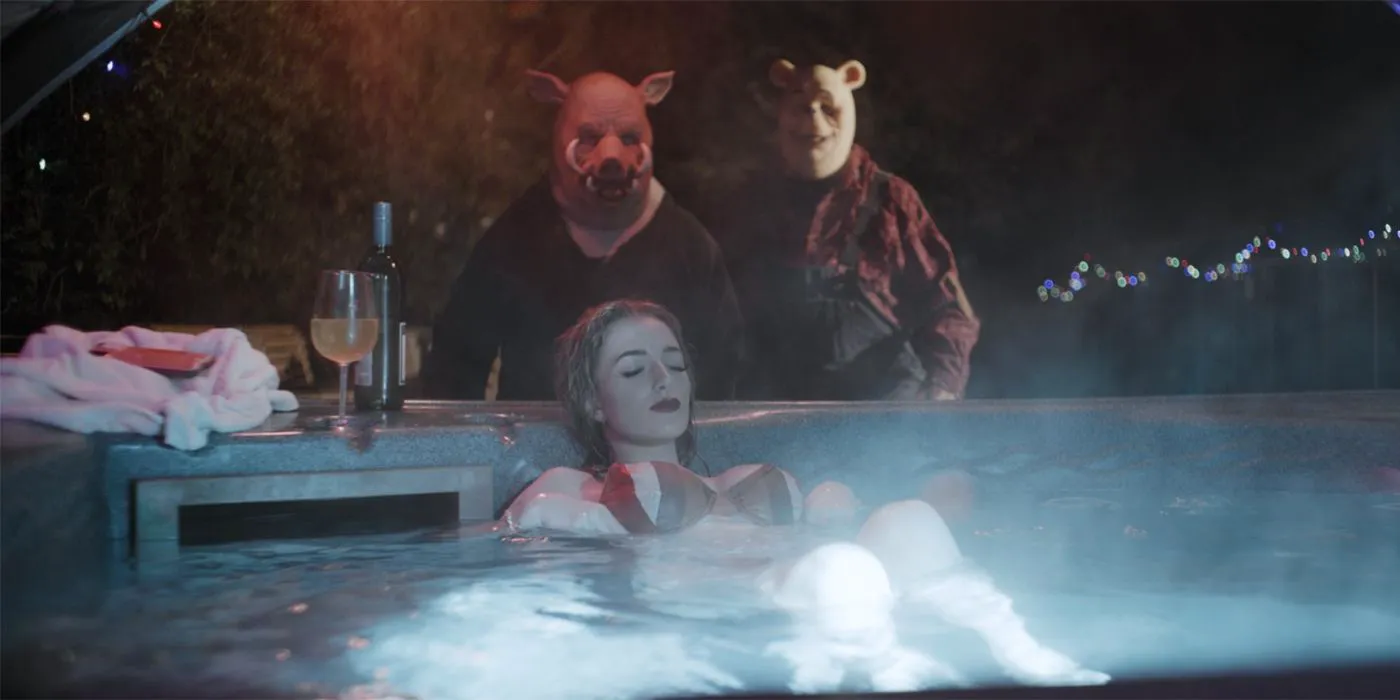 Review of the horror film "Winnie the Pooh: Blood and Honey": who comes to visit in the mornings?