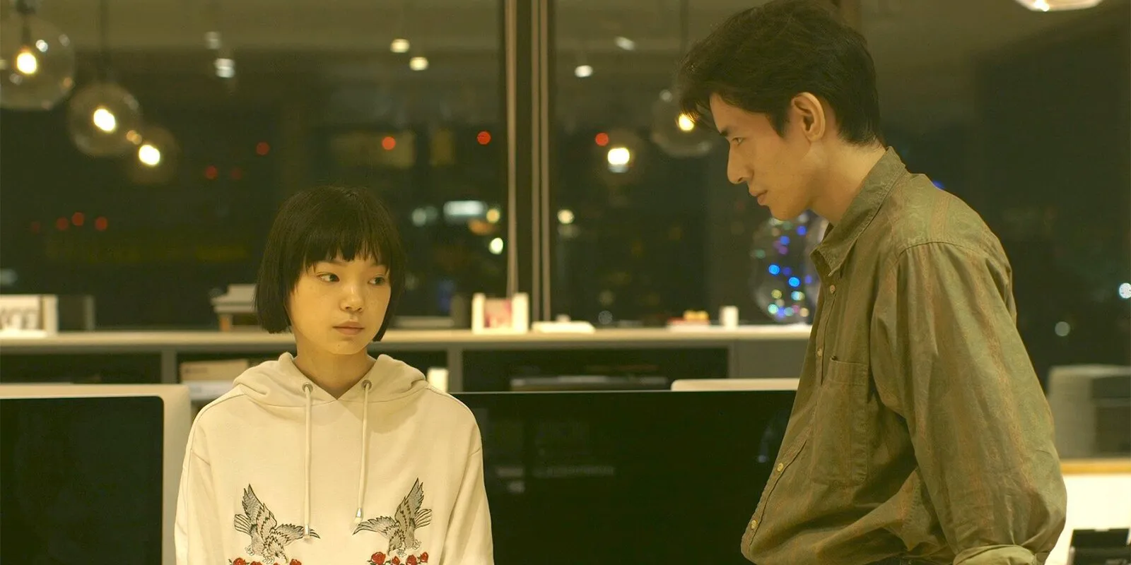 Kotone Furukawa as Meiko in a still from 