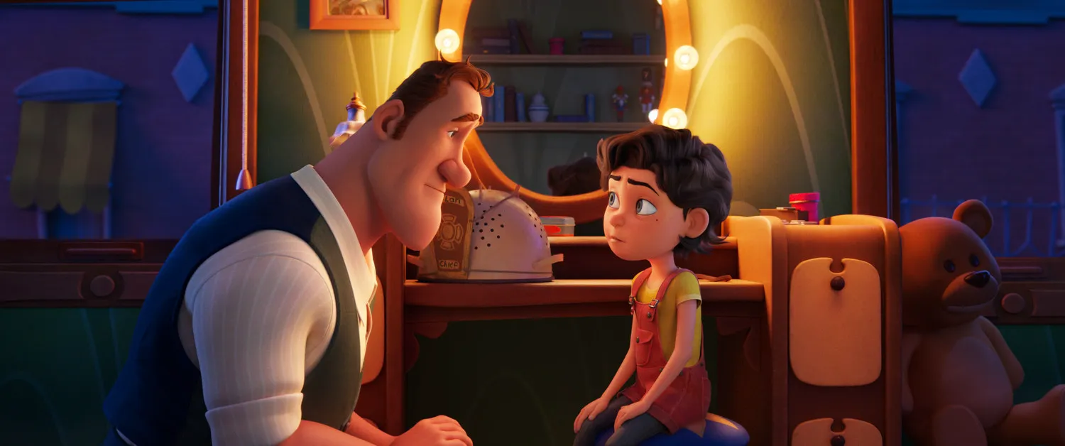 Review of the animated film "Fireheart" - a detective story about a brave firefighter