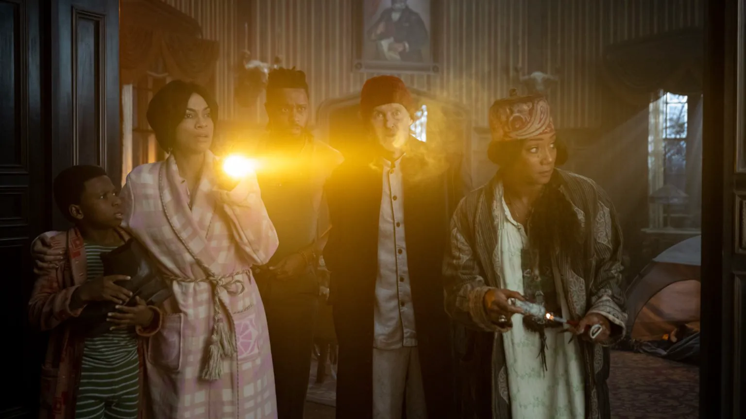 Rosario Dawson as Gabbie in a still from 