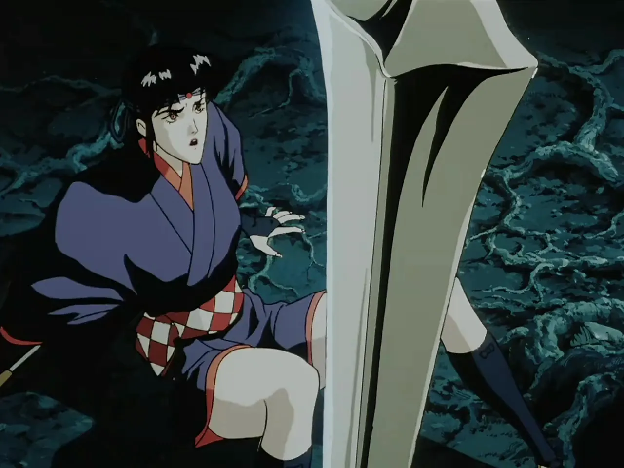Scene from the anime film 