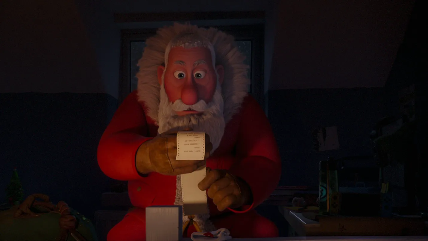 A scene from the animated film 