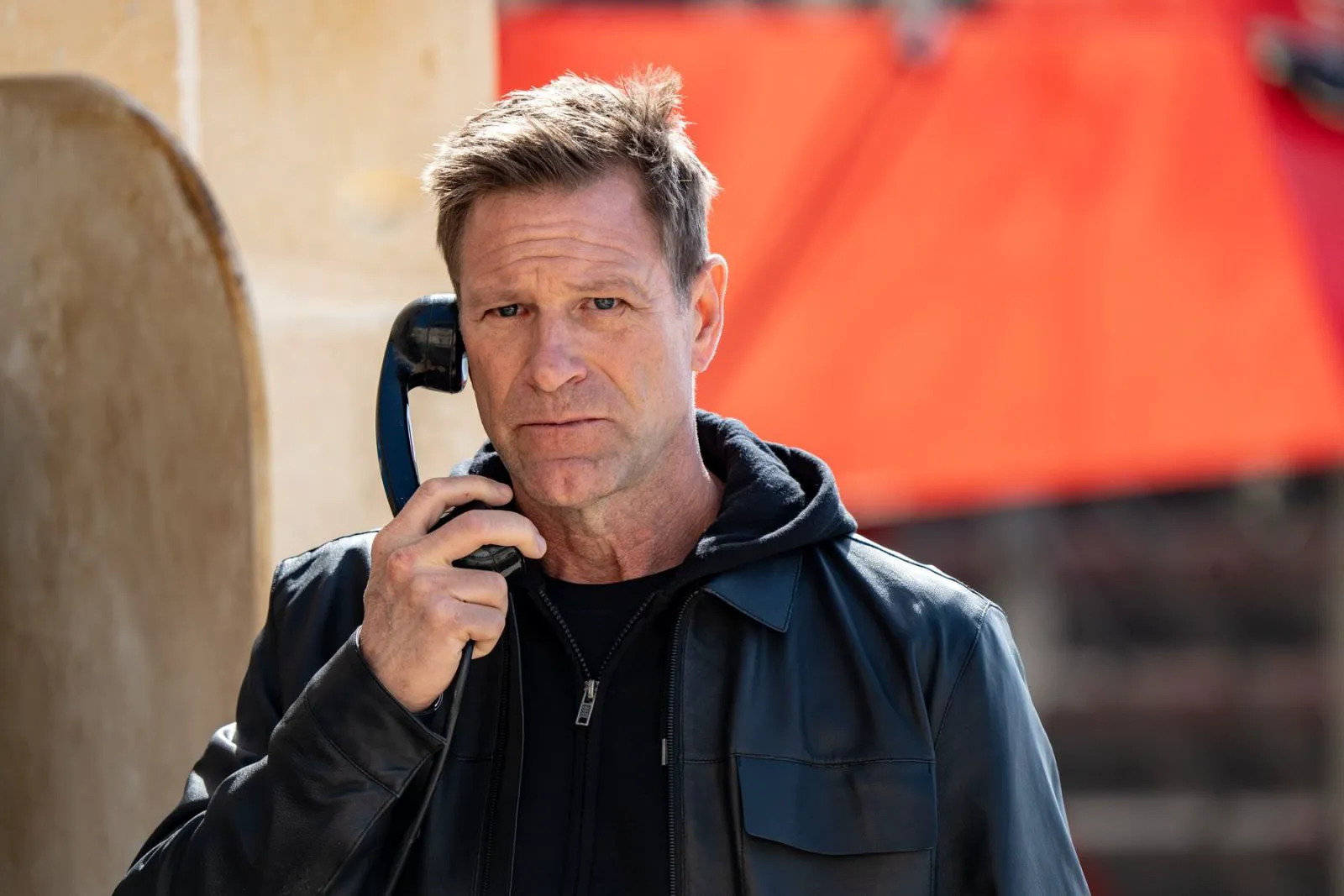 Aaron Eckhart as Evan in a scene from 