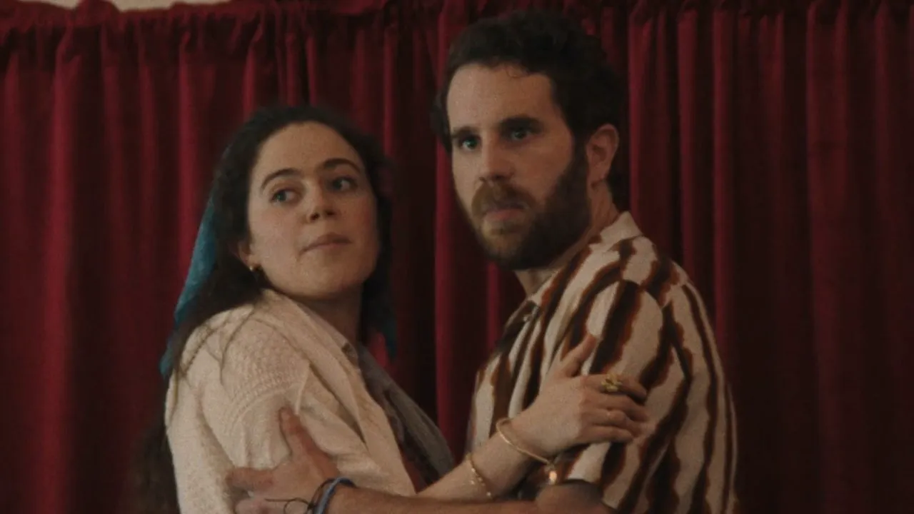 Ben Platt as Amos in a still from 