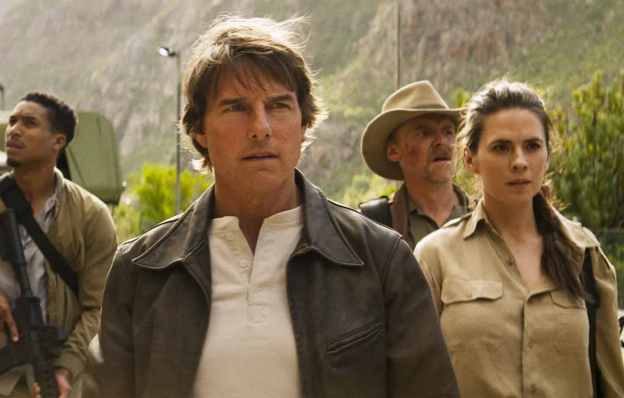 Tom Cruise as Ethan Hunt in a still from 