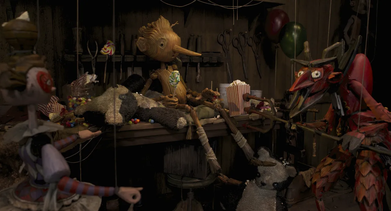 A still from Guillermo del Toro's 