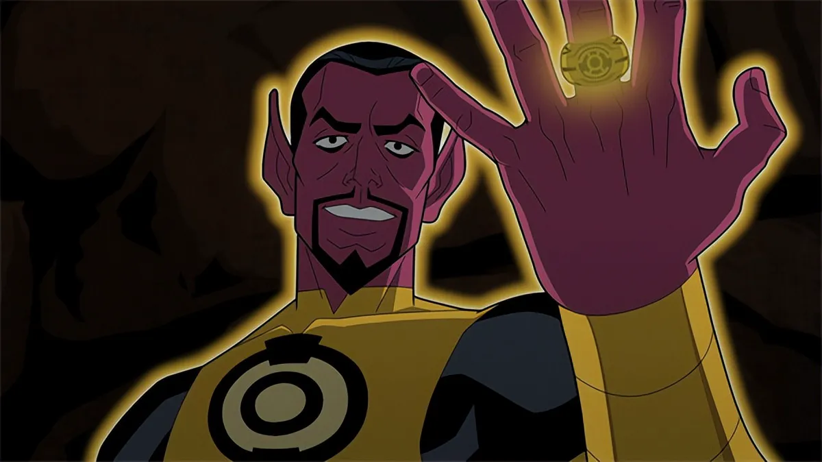 Green Lantern Confrontation