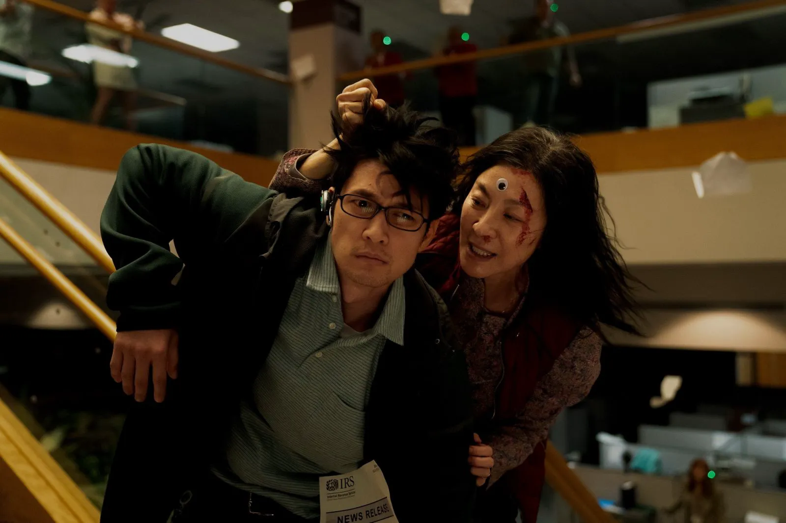 Michelle Yeoh as Evelyn in a still from 