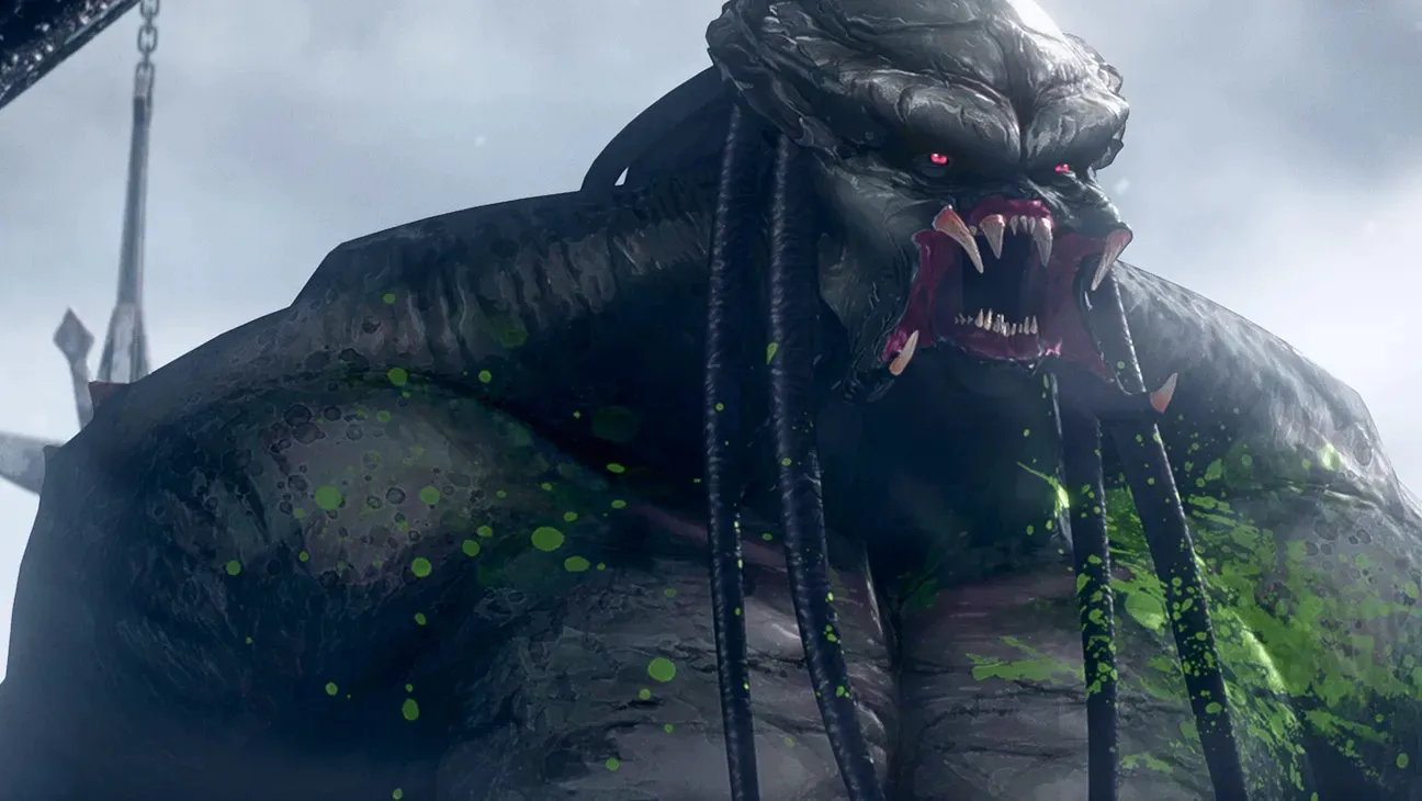 Frame from the animated film 