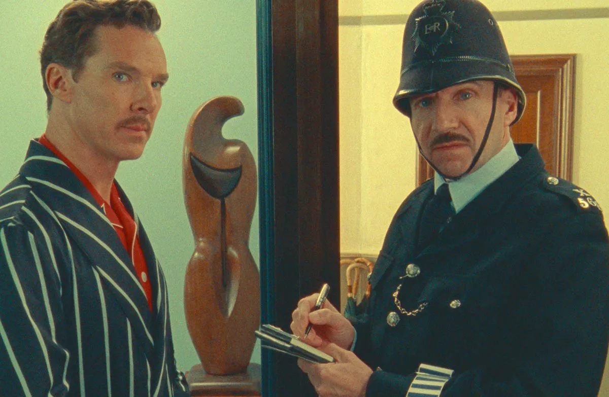Ralph Fiennes as a Gendarme in 