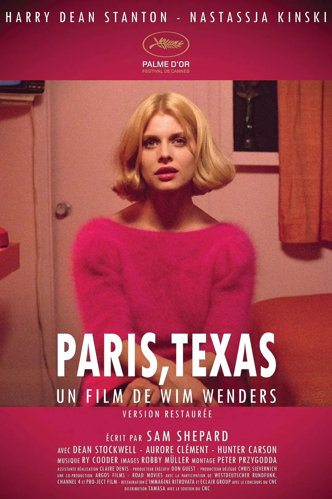 Paris, Texas: He who is detached from love is free from sorrow and fear.