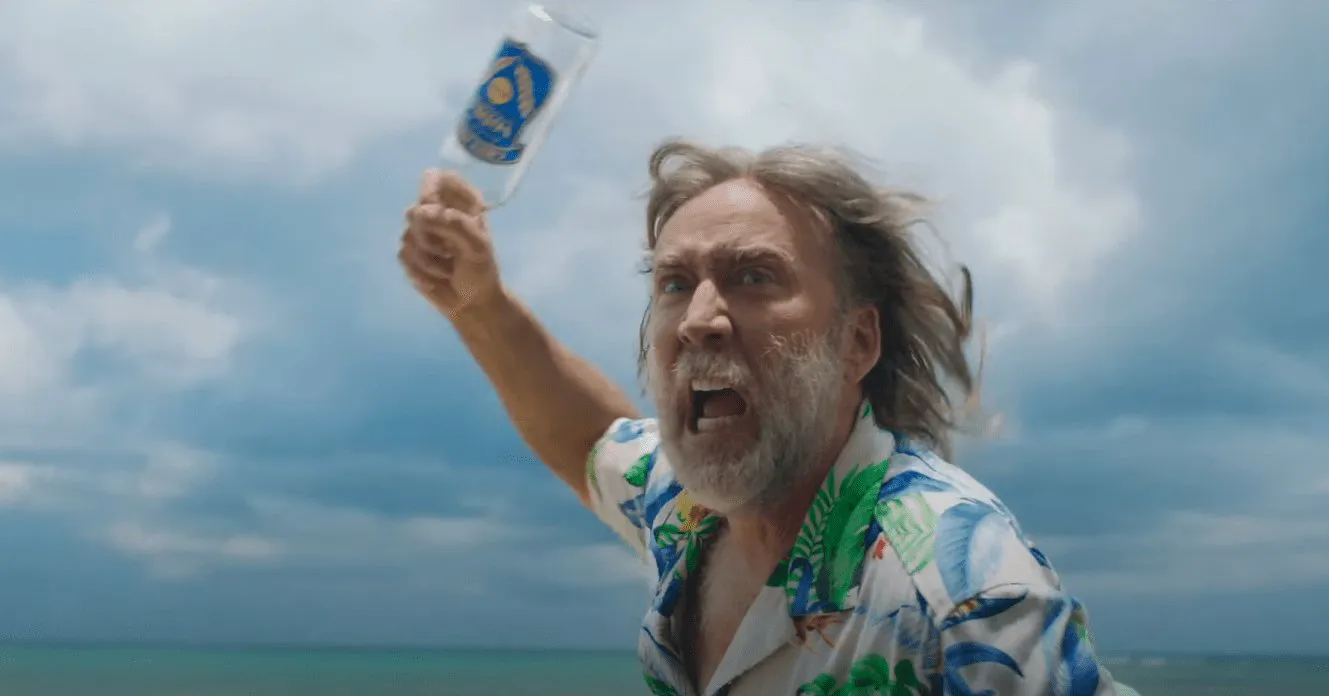 Nicolas Cage as Matt in a still from 