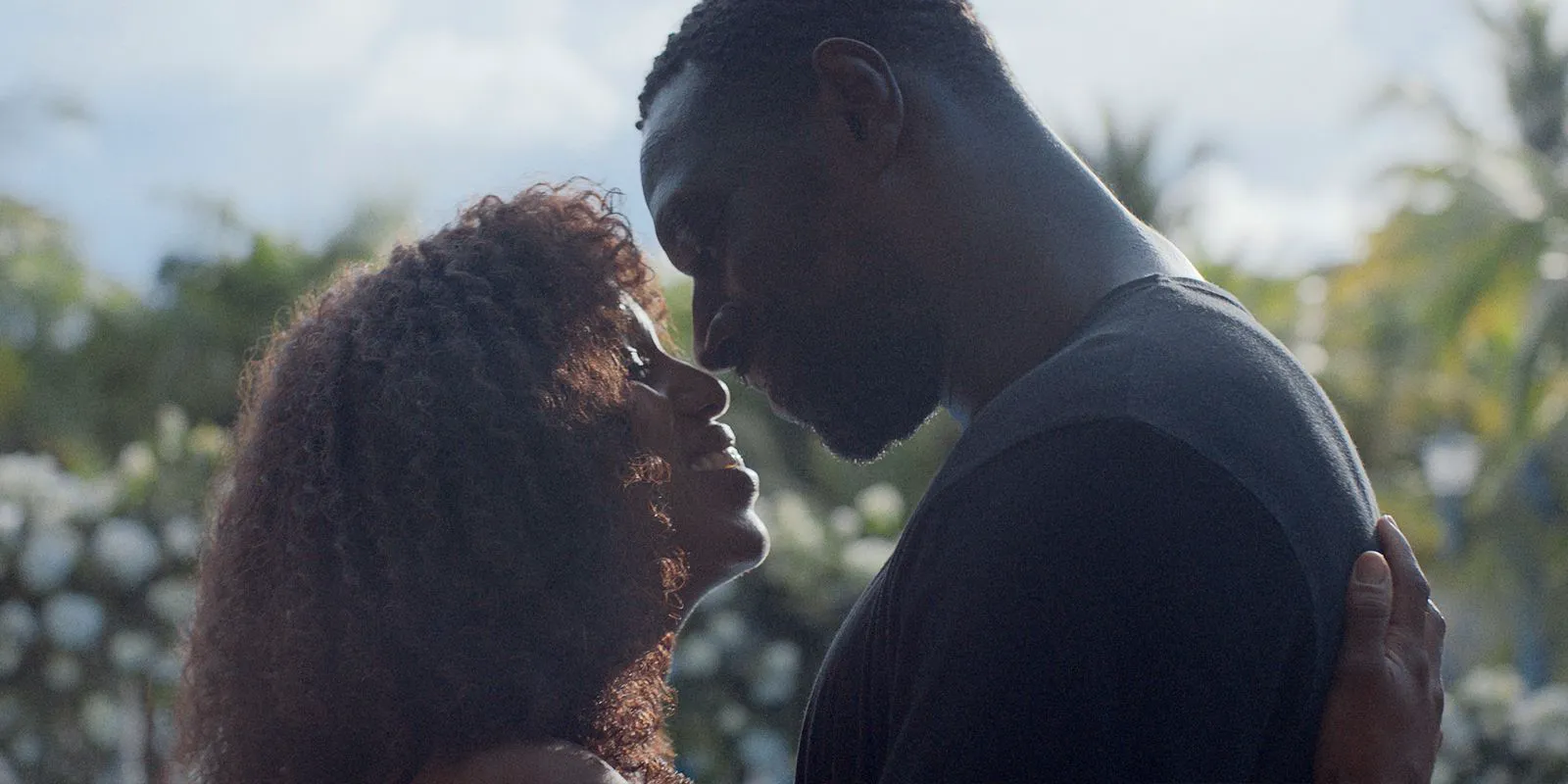 Omar Sy as Isaac in a still from 