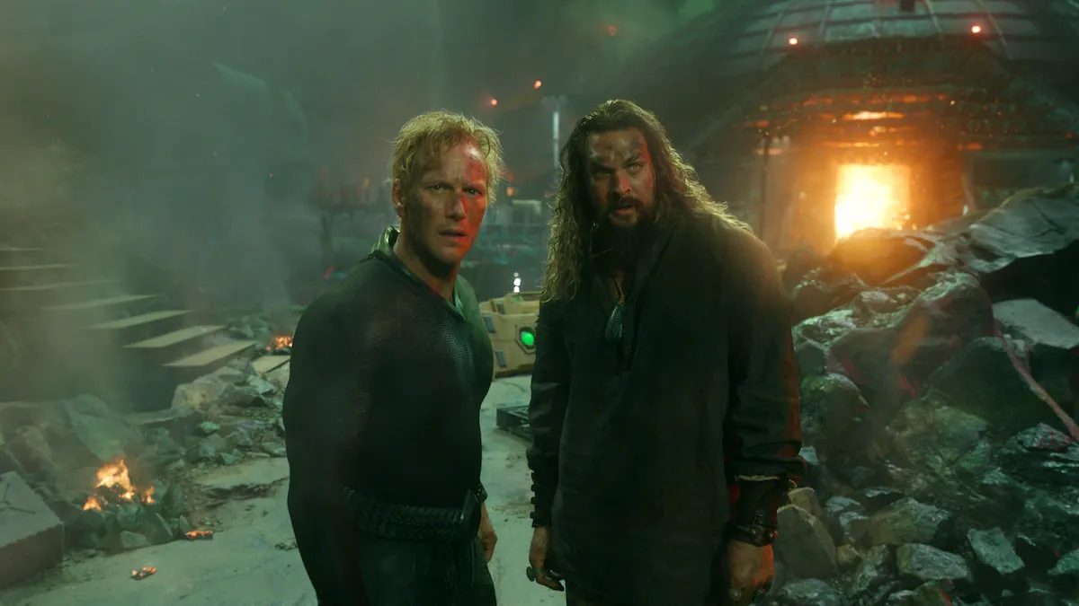 Patrick Wilson as Ocean Master in a still from 