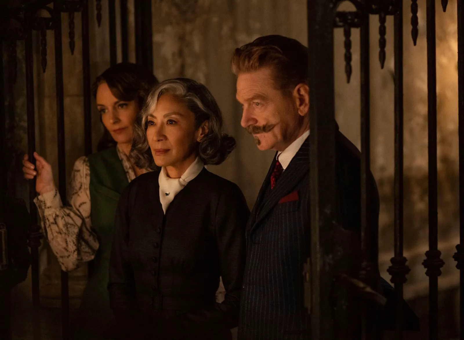 Review of "A Haunting in Venice": Kenneth Branagh grows back Hercule Poirot's mustache again