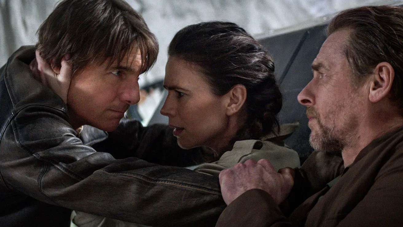 Tom Cruise as Ethan Hunt in a still from 