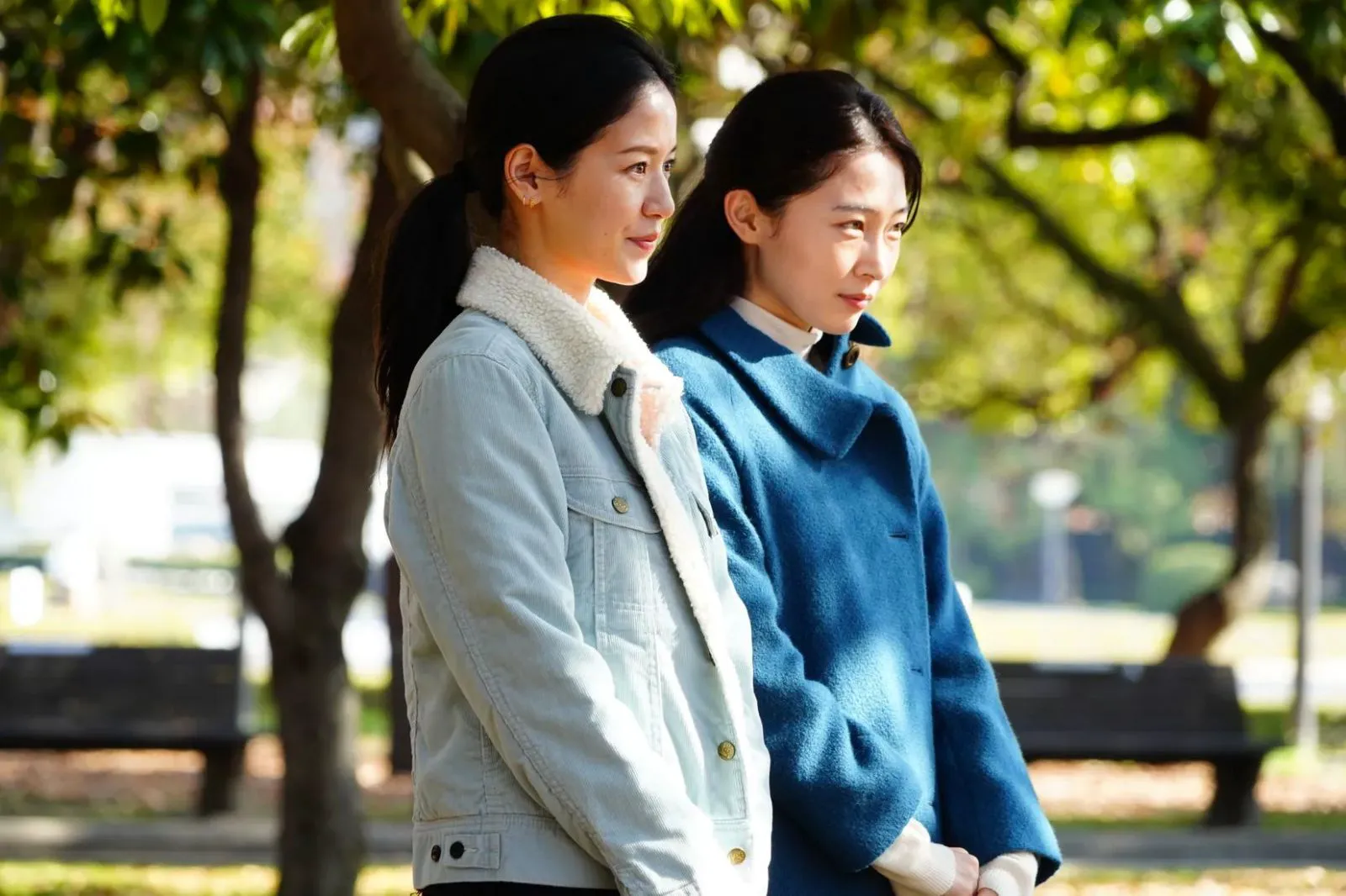 Toko Miura as Misaki in a still from 