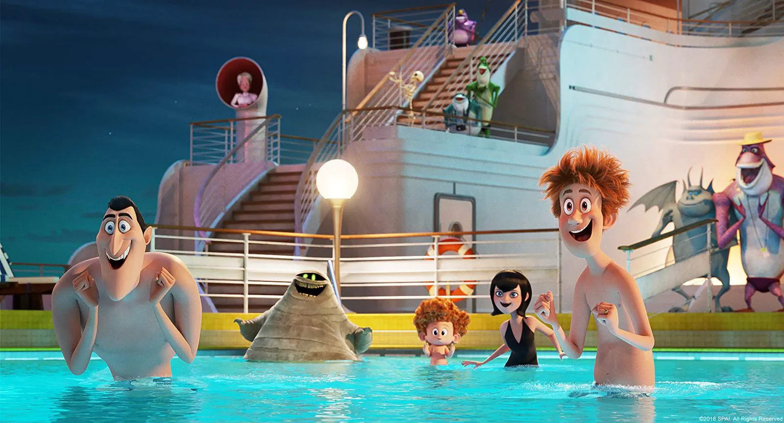Review of the animated film "Hotel Transylvania 3: Summer Vacation"