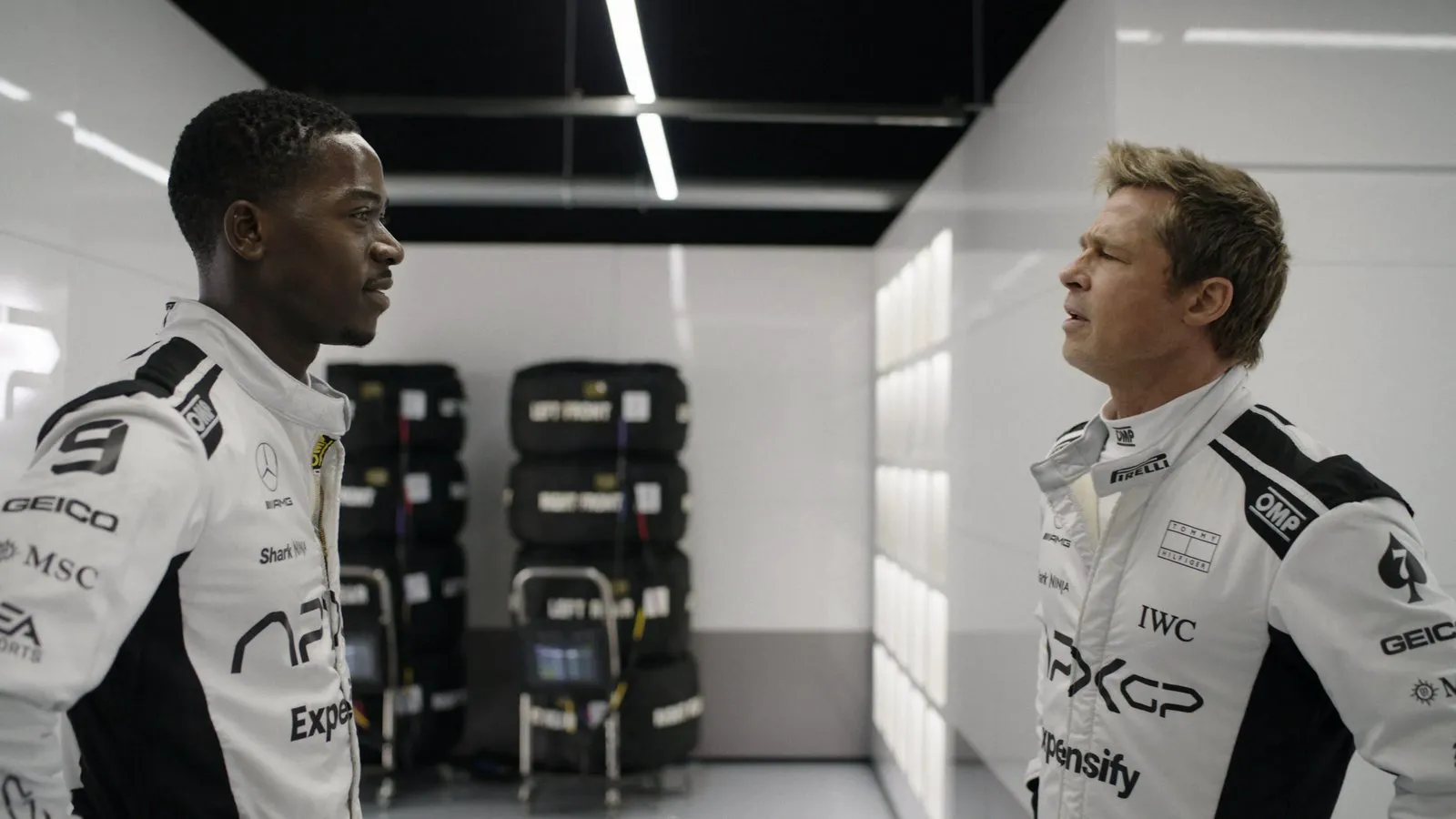Damson Idris as Joshua Pearce in the Formula 1 film