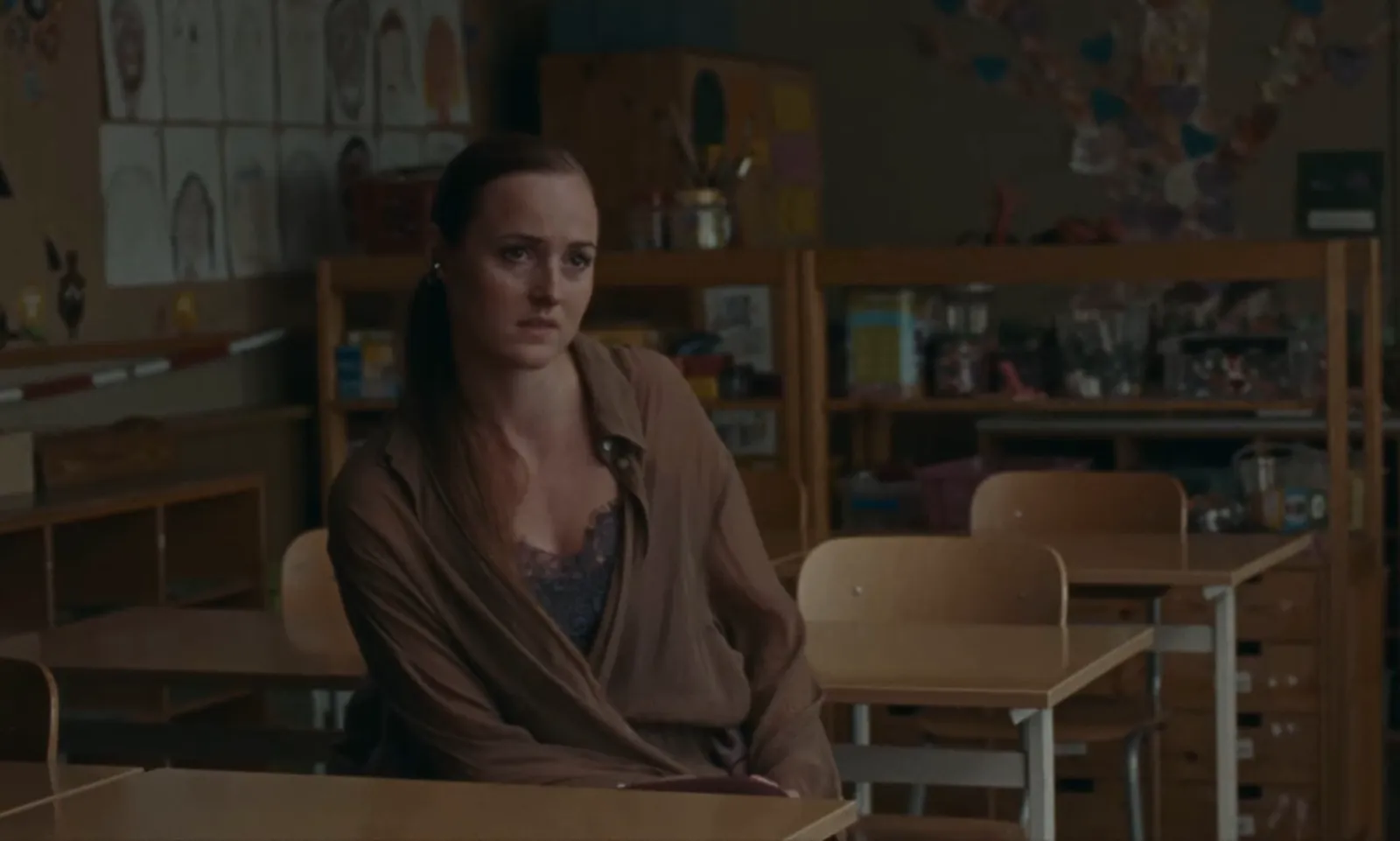 Renate Reinsve as Elisabeth in a still from the film 