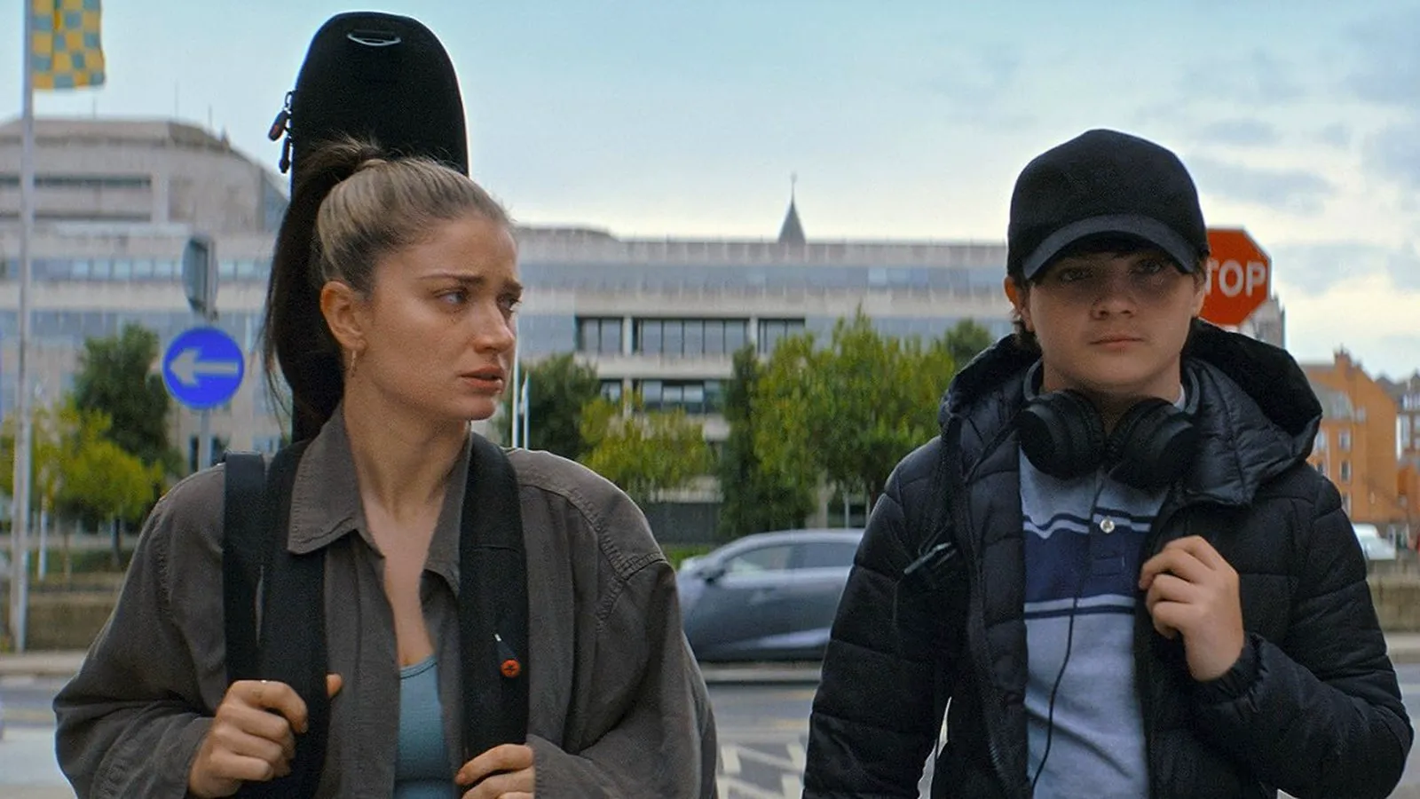 Eve Hewson as Flora in a still from 