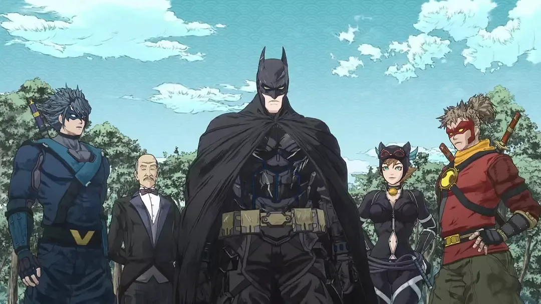 Review of the animated film "Batman Ninja"