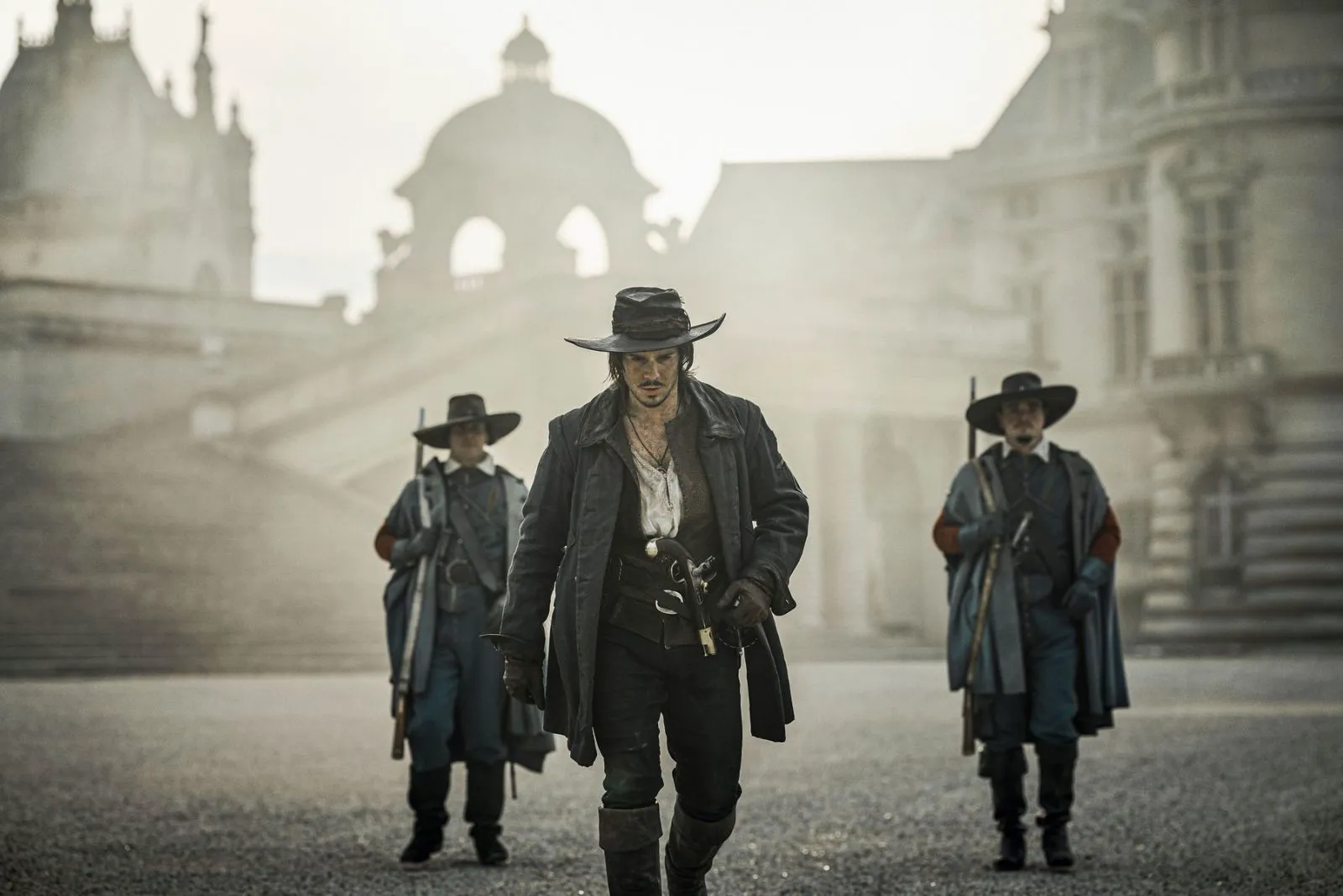François Civil as D'Artagnan in 