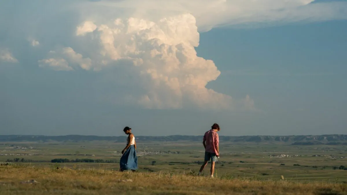 Timothée Chalamet as Lee in a still from 