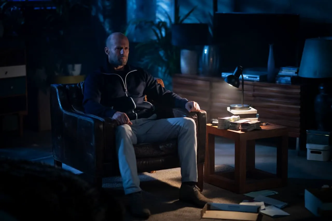 Jason Statham as H in a still from 
