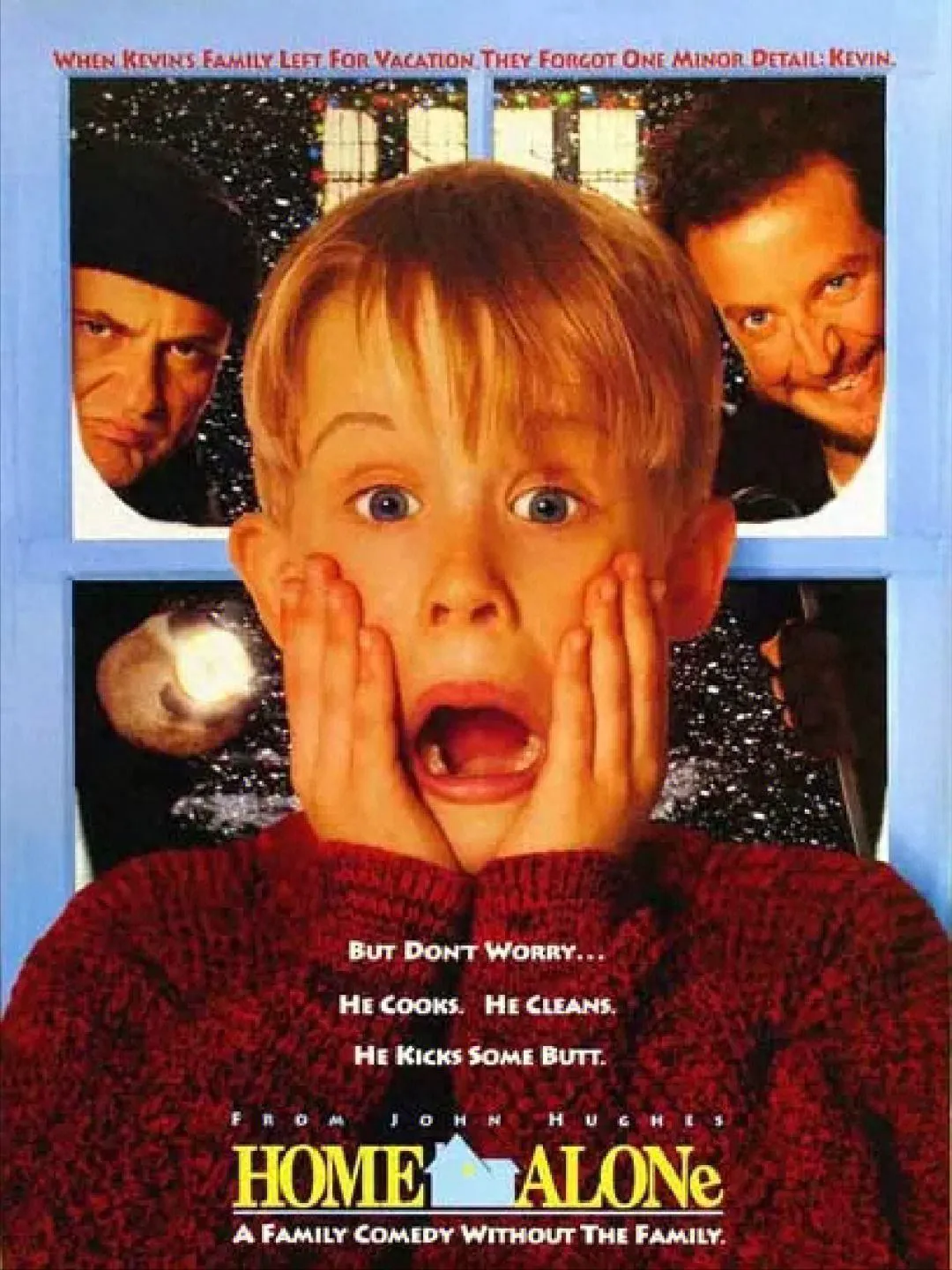 Home Alone: A heartwarming comedy about family and growing up, a classic comedy beloved by audiences.