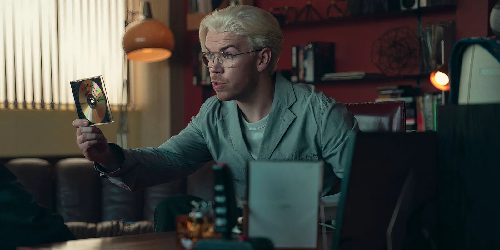 Will Poulter as Colin in a still from 