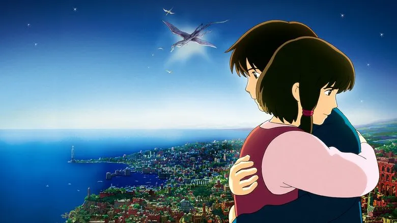 Scene from the anime film 